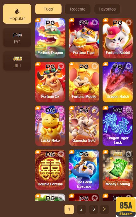 Jogos Certificados 85a.com