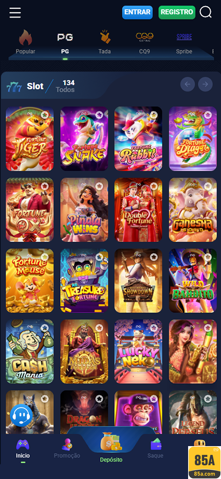 Prêmios Jogos 85a.com